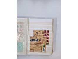 HYPERINFLATION: 1945/46, massive stock consisiting of over 450 parcel cards, spanning periods 2 to 27, showing an extensive r