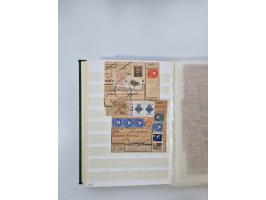 HYPERINFLATION: 1945/46, massive stock consisiting of over 450 parcel cards, spanning periods 2 to 27, showing an extensive r