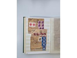 HYPERINFLATION: 1945/46, massive stock consisiting of over 450 parcel cards, spanning periods 2 to 27, showing an extensive r