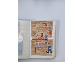 HYPERINFLATION: 1945/46, massive stock consisiting of over 450 parcel cards, spanning periods 2 to 27, showing an extensive r