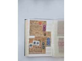 HYPERINFLATION: 1945/46, massive stock consisiting of over 450 parcel cards, spanning periods 2 to 27, showing an extensive r