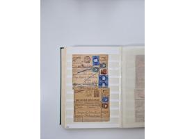 HYPERINFLATION: 1945/46, massive stock consisiting of over 450 parcel cards, spanning periods 2 to 27, showing an extensive r