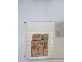 HYPERINFLATION: 1945/46, massive stock consisiting of over 450 parcel cards, spanning periods 2 to 27, showing an extensive r