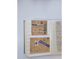 HYPERINFLATION: 1945/46, massive stock consisiting of over 450 parcel cards, spanning periods 2 to 27, showing an extensive r