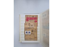 HYPERINFLATION: 1945/46, massive stock consisiting of over 450 parcel cards, spanning periods 2 to 27, showing an extensive r