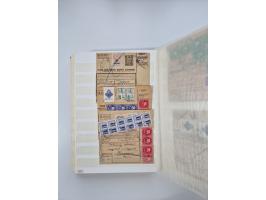 HYPERINFLATION: 1945/46, massive stock consisiting of over 450 parcel cards, spanning periods 2 to 27, showing an extensive r