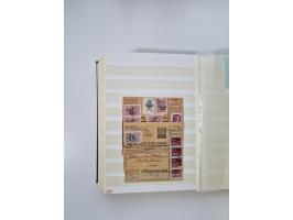 HYPERINFLATION: 1945/46, massive stock consisiting of over 450 parcel cards, spanning periods 2 to 27, showing an extensive r