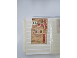 HYPERINFLATION: 1945/46, massive stock consisiting of over 450 parcel cards, spanning periods 2 to 27, showing an extensive r