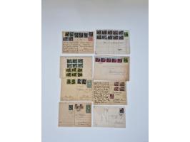 HYPERINFLATION: 1945/46, large stock of duplicates with over 155 covers and parcel cards, spanning most periods up to the 27t