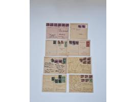 HYPERINFLATION: 1945/46, large stock of duplicates with over 155 covers and parcel cards, spanning most periods up to the 27t