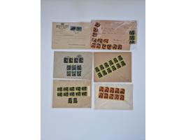 HYPERINFLATION: 1945/46, large stock of duplicates with over 155 covers and parcel cards, spanning most periods up to the 27t