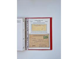 HYPERINFLATION: 1945/46, large stock of duplicates with over 155 covers and parcel cards, spanning most periods up to the 27t