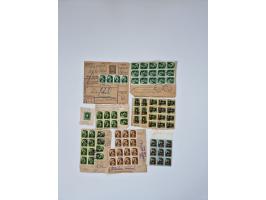 HYPERINFLATION: 1945/46, large stock of duplicates with over 155 covers and parcel cards, spanning most periods up to the 27t