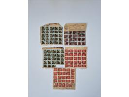 HYPERINFLATION: 1945/46, large stock of duplicates with over 155 covers and parcel cards, spanning most periods up to the 27t
