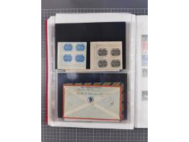 1843/1990 (ca.), useded collection in 3 stockbooks, including Ml. 1-3