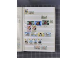 1880/2000 (approx.), mint, unused and used collection in 4 stockbooks, including good part Falkland and territories