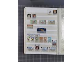 1880/2000 (approx.), mint, unused and used collection in 4 stockbooks, including good part Falkland and territories