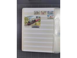 1880/2000 (approx.), mint, unused and used collection in 4 stockbooks, including good part Falkland and territories