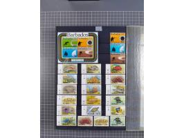 1880/2000 (approx.), mint, unused and used collection in 4 stockbooks, including good part Falkland and territories