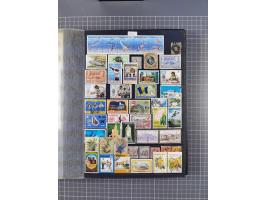 1880/2000 (approx.), mint, unused and used collection in 4 stockbooks, including good part Falkland and territories