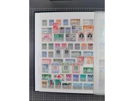 1880/2000 (approx.), mint, unused and used collection in 4 stockbooks, including good part Falkland and territories