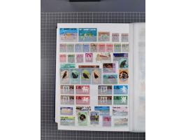 1880/2000 (approx.), mint, unused and used collection in 4 stockbooks, including good part Falkland and territories