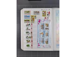 1880/2000 (approx.), mint, unused and used collection in 4 stockbooks, including good part Falkland and territories