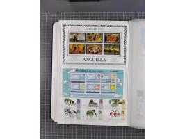 1880/2000 (approx.), mint, unused and used collection in 4 stockbooks, including good part Falkland and territories