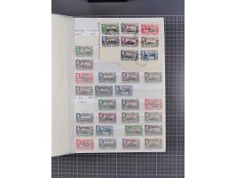 1880/2000 (approx.), mint, unused and used collection in 4 stockbooks, including good part Falkland and territories