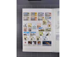 1880/2000 (approx.), mint, unused and used collection in 4 stockbooks, including good part Falkland and territories