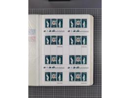 1880/2000 (approx.), mint, unused and used collection in 4 stockbooks, including good part Falkland and territories