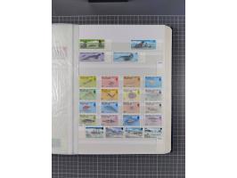 1880/2000 (approx.), mint, unused and used collection in 4 stockbooks, including good part Falkland and territories