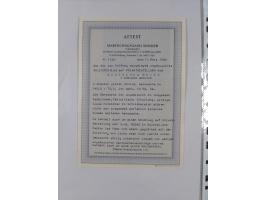 1872/75, Sammlung “Privat-Ganzsachenumschläge” mit 25 Umschlägen. Dabei u.a. jeweils 1 Umschlag mit Wertstempel 2½ und 5 Gros