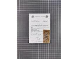 1875, Partie “Mischfrankaturen Brustschild-Pfennige” mit 10 Briefen und vier Briefstücken mit u.a. Mi.-Nr. 22 im Paar + 2x Mi