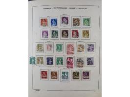 1854/2004, vorwiegend gestempelte Sammlung mit diversen Briefen, ab Strubli mit vielen besseren Werten, dabei Mi.-Nr. I-II, B