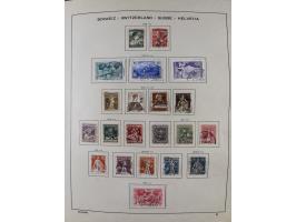 1854/2004, vorwiegend gestempelte Sammlung mit diversen Briefen, ab Strubli mit vielen besseren Werten, dabei Mi.-Nr. I-II, B