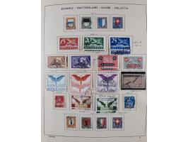 1854/2004, vorwiegend gestempelte Sammlung mit diversen Briefen, ab Strubli mit vielen besseren Werten, dabei Mi.-Nr. I-II, B