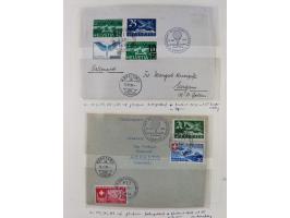 1854/2004, vorwiegend gestempelte Sammlung mit diversen Briefen, ab Strubli mit vielen besseren Werten, dabei Mi.-Nr. I-II, B