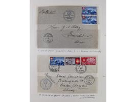 1854/2004, vorwiegend gestempelte Sammlung mit diversen Briefen, ab Strubli mit vielen besseren Werten, dabei Mi.-Nr. I-II, B