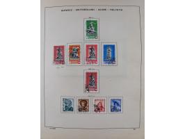 1854/2004, vorwiegend gestempelte Sammlung mit diversen Briefen, ab Strubli mit vielen besseren Werten, dabei Mi.-Nr. I-II, B