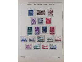 1854/2004, vorwiegend gestempelte Sammlung mit diversen Briefen, ab Strubli mit vielen besseren Werten, dabei Mi.-Nr. I-II, B