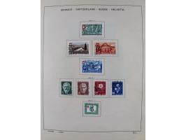 1854/2004, vorwiegend gestempelte Sammlung mit diversen Briefen, ab Strubli mit vielen besseren Werten, dabei Mi.-Nr. I-II, B