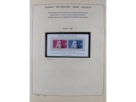 1854/2004, vorwiegend gestempelte Sammlung mit diversen Briefen, ab Strubli mit vielen besseren Werten, dabei Mi.-Nr. I-II, B