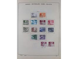 1854/2004, vorwiegend gestempelte Sammlung mit diversen Briefen, ab Strubli mit vielen besseren Werten, dabei Mi.-Nr. I-II, B