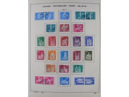 1854/2004, vorwiegend gestempelte Sammlung mit diversen Briefen, ab Strubli mit vielen besseren Werten, dabei Mi.-Nr. I-II, B