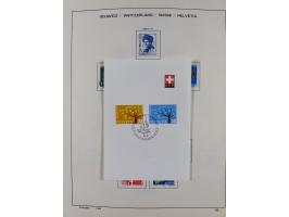 1854/2004, vorwiegend gestempelte Sammlung mit diversen Briefen, ab Strubli mit vielen besseren Werten, dabei Mi.-Nr. I-II, B
