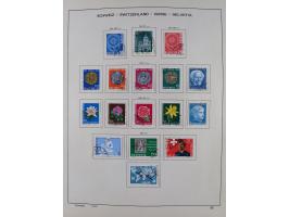 1854/2004, vorwiegend gestempelte Sammlung mit diversen Briefen, ab Strubli mit vielen besseren Werten, dabei Mi.-Nr. I-II, B