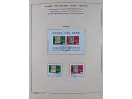 1854/2004, vorwiegend gestempelte Sammlung mit diversen Briefen, ab Strubli mit vielen besseren Werten, dabei Mi.-Nr. I-II, B