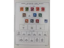 1854/2004, vorwiegend gestempelte Sammlung mit diversen Briefen, ab Strubli mit vielen besseren Werten, dabei Mi.-Nr. I-II, B