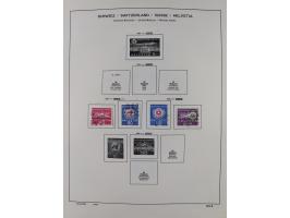 1854/2004, vorwiegend gestempelte Sammlung mit diversen Briefen, ab Strubli mit vielen besseren Werten, dabei Mi.-Nr. I-II, B